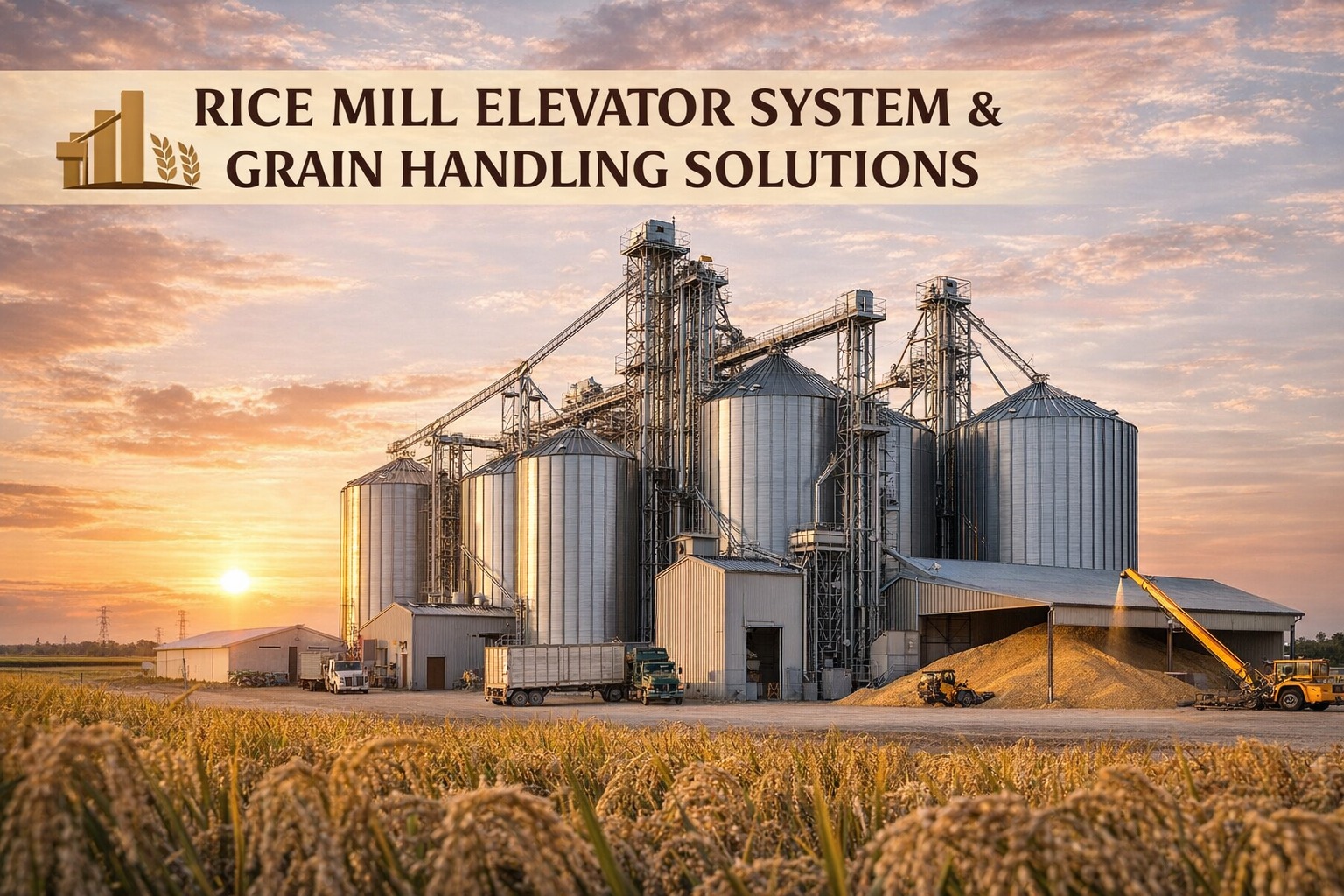 Rice Mill Elevator System and Grain Handling Solutions